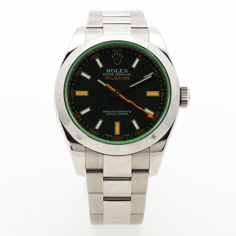 ROLEX, Oyster Milgauss, armbandsur, 40 mm.