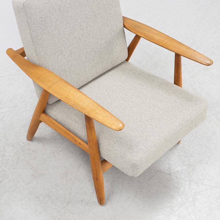 Hans J Wegner, a model 'GE 240/Cigarren' armchair, 1950's/60's.