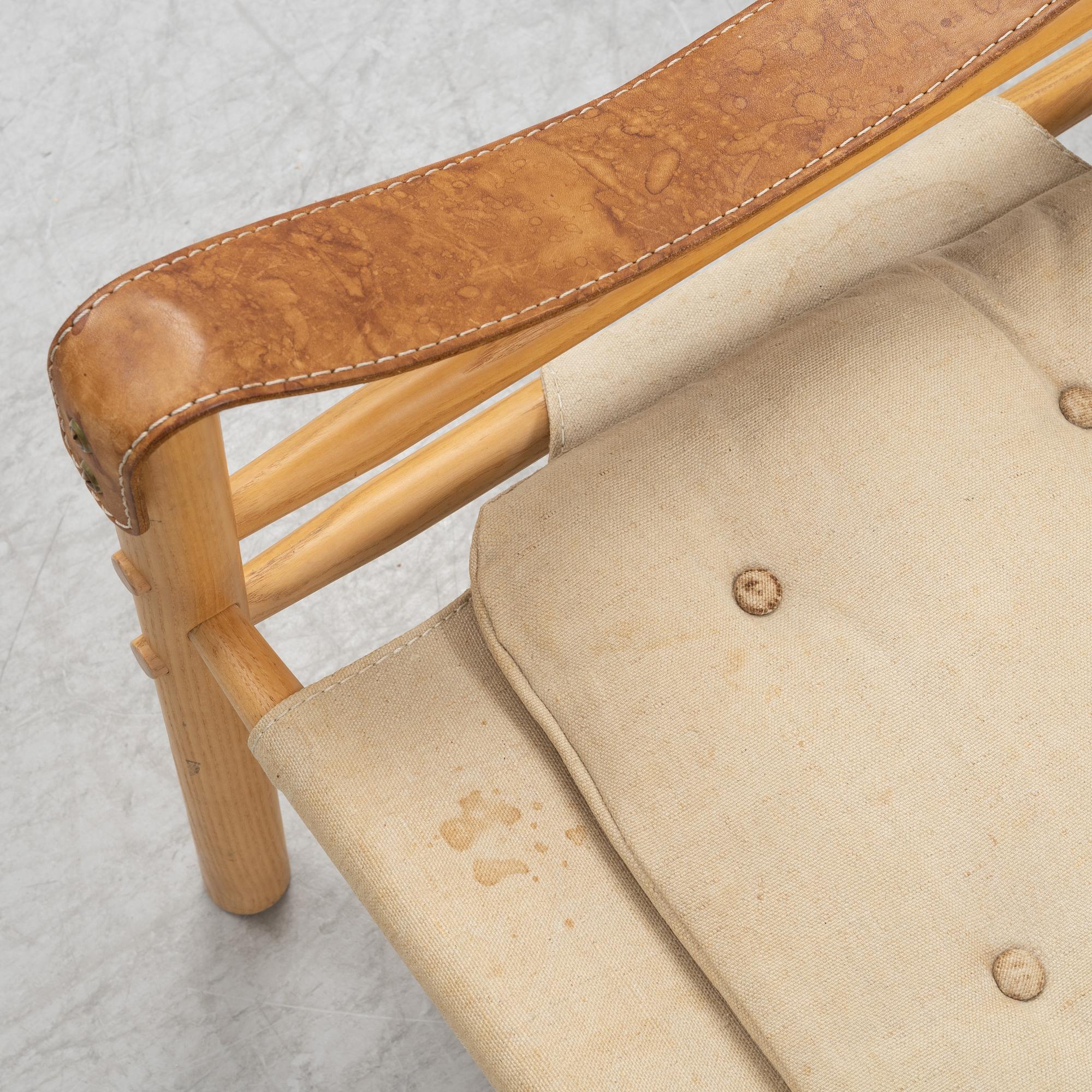 Arne Norell, fåtölj, Sirocco, Norell Möbler, formgiven 1964.