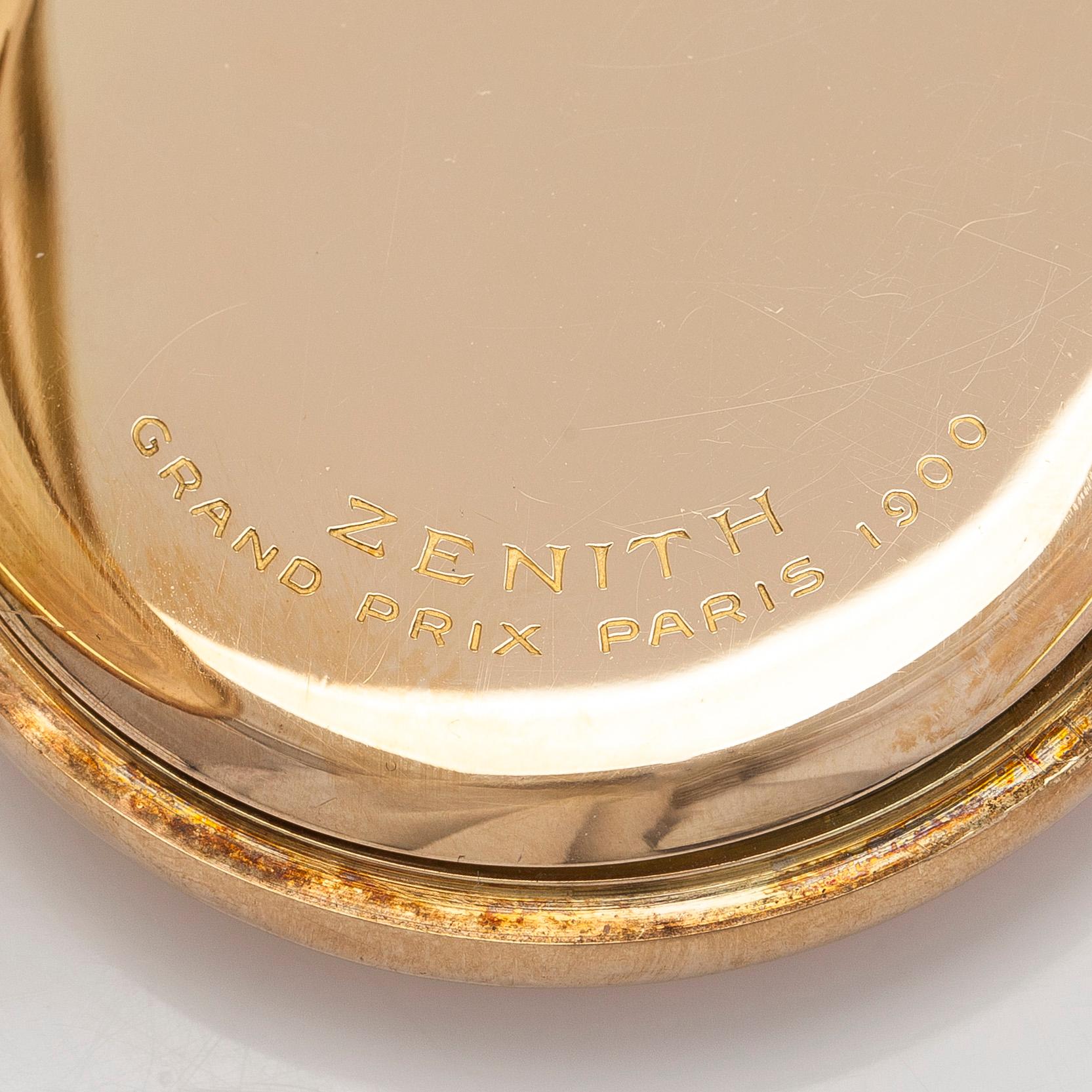 Zenith, taskukello, savonette, 52 mm.