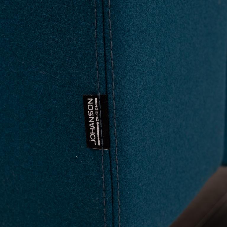 Soffa, modell "U-sit 72" ur serien "U-sit" Johanson Design, Markaryd.