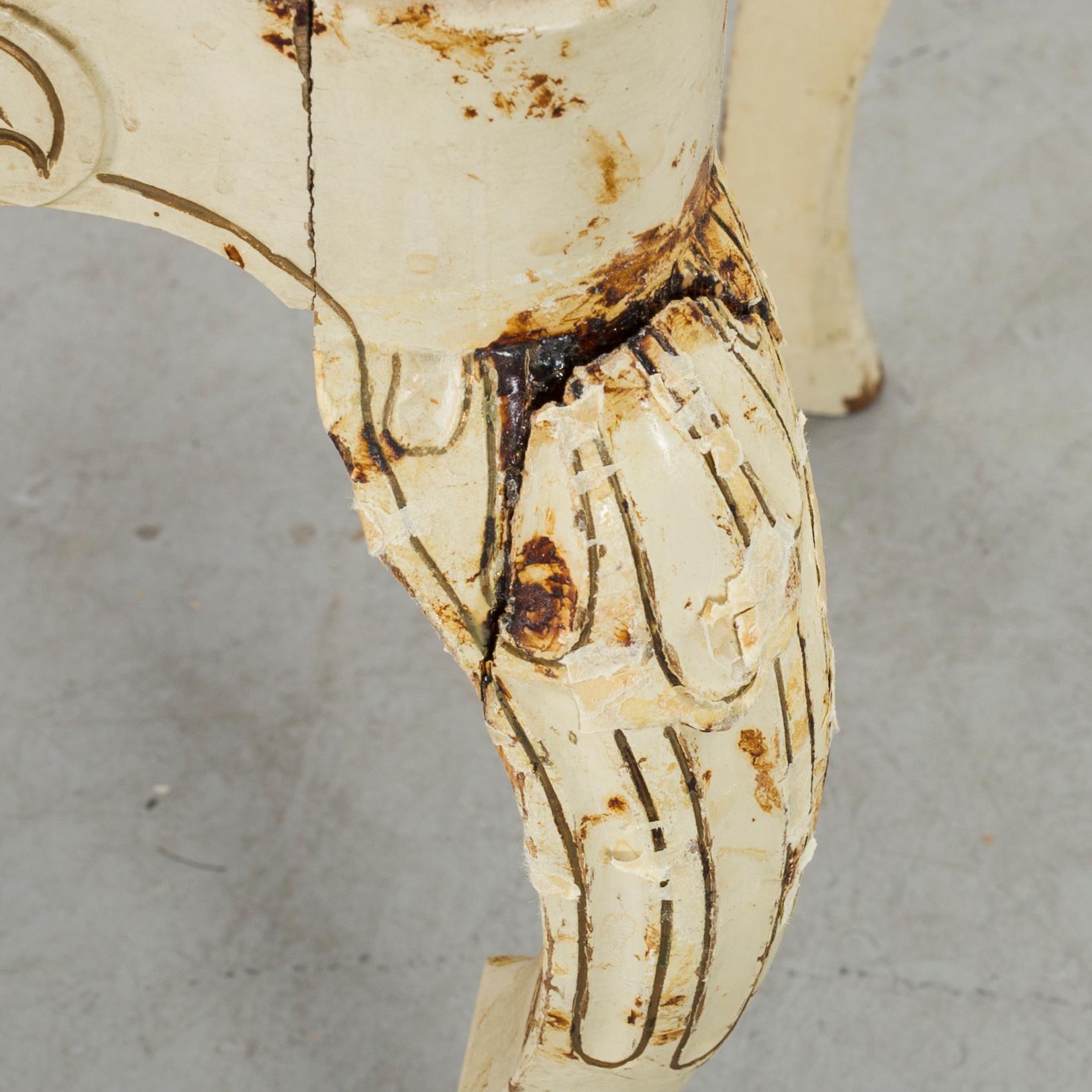 4 CHAIRS AND A STOOL. ROCOCO/ROCOCO STYLE.