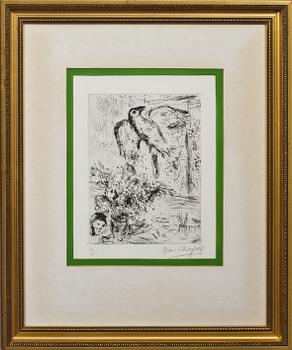 MARC CHAGALL, etsning, sign o numr 49/50.