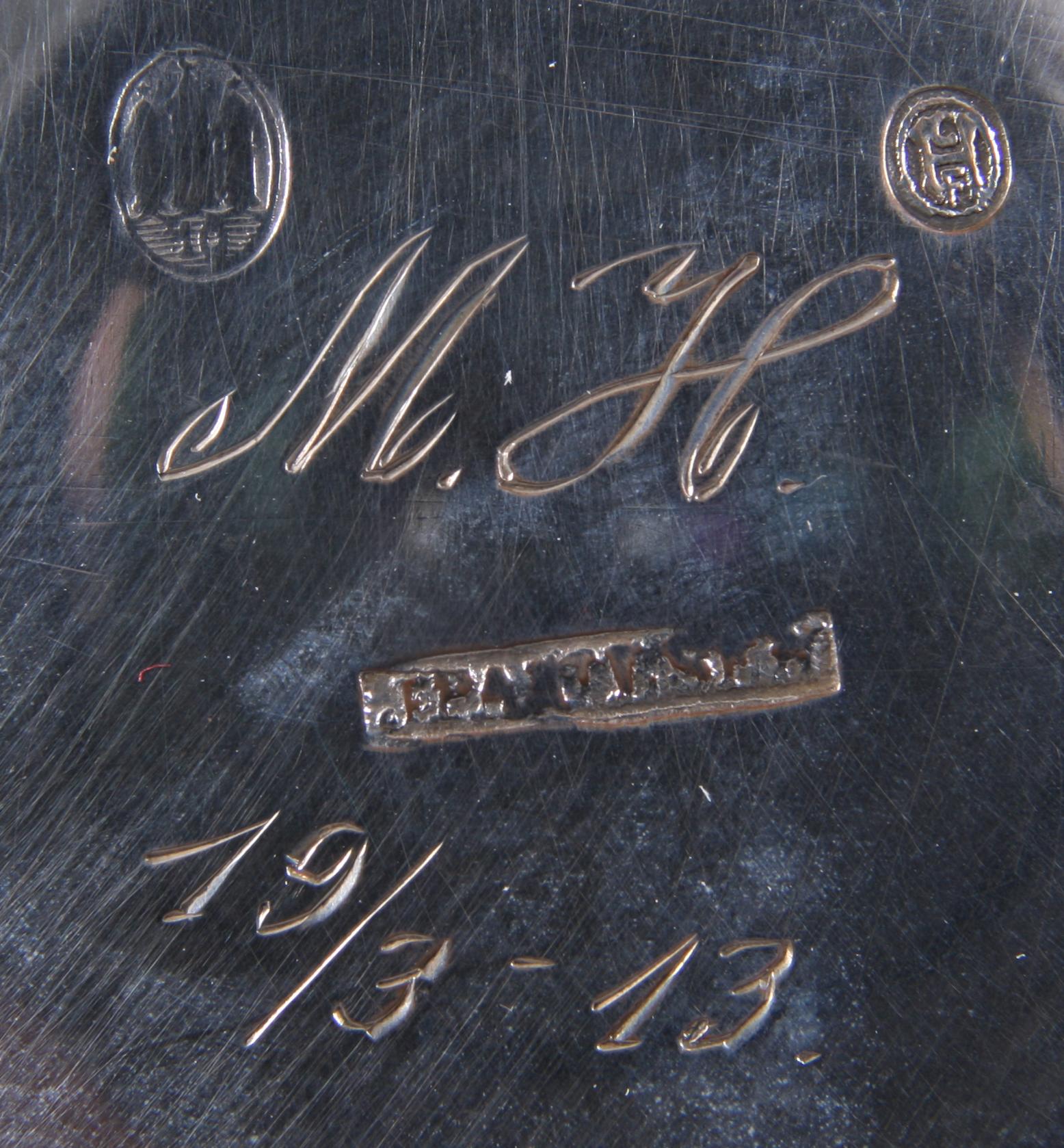 KAFFEKANNA, silver, Köpenhamn, Danmark, 1910, 570 g.