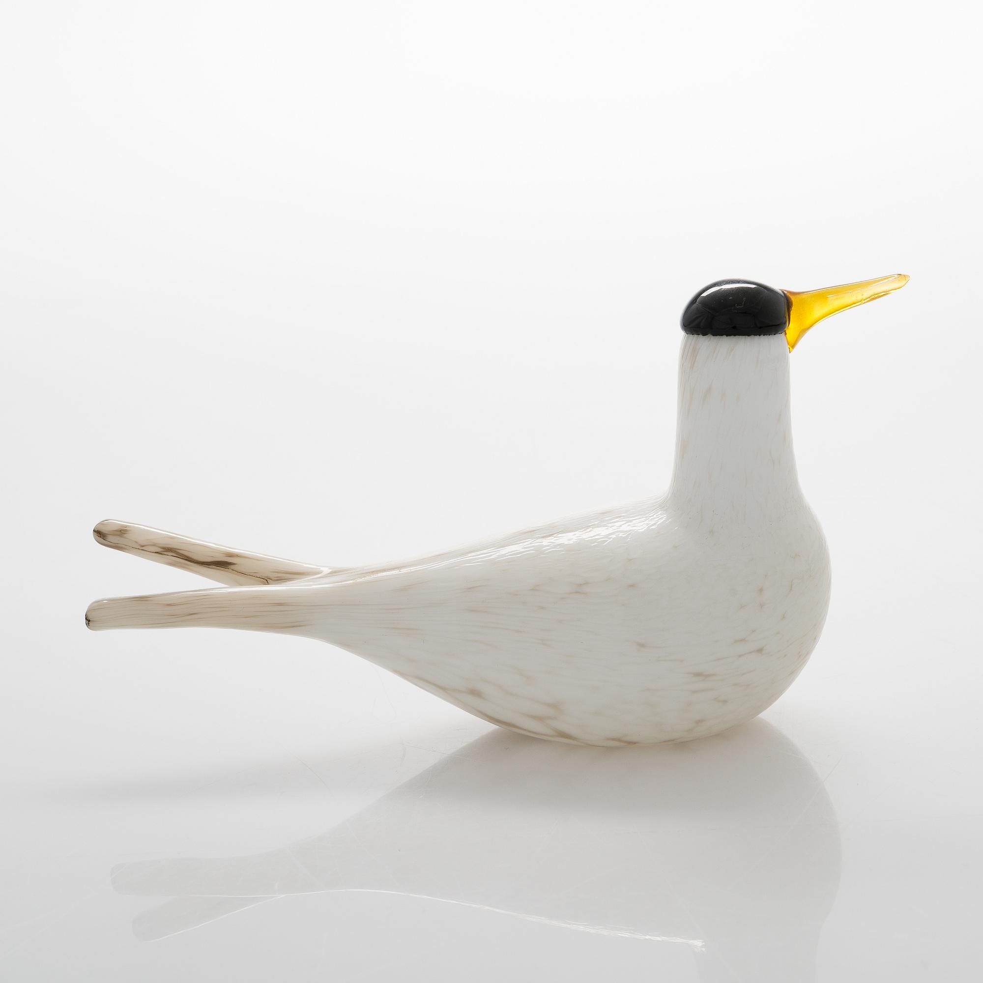 Oiva Toikka, glasfågel, årsfågel 2000, signerad O. Toikka Nuutajärvi 2000.