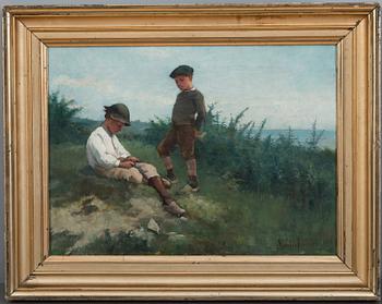 Amelie Lundahl, BOYS BY THE SHORE.