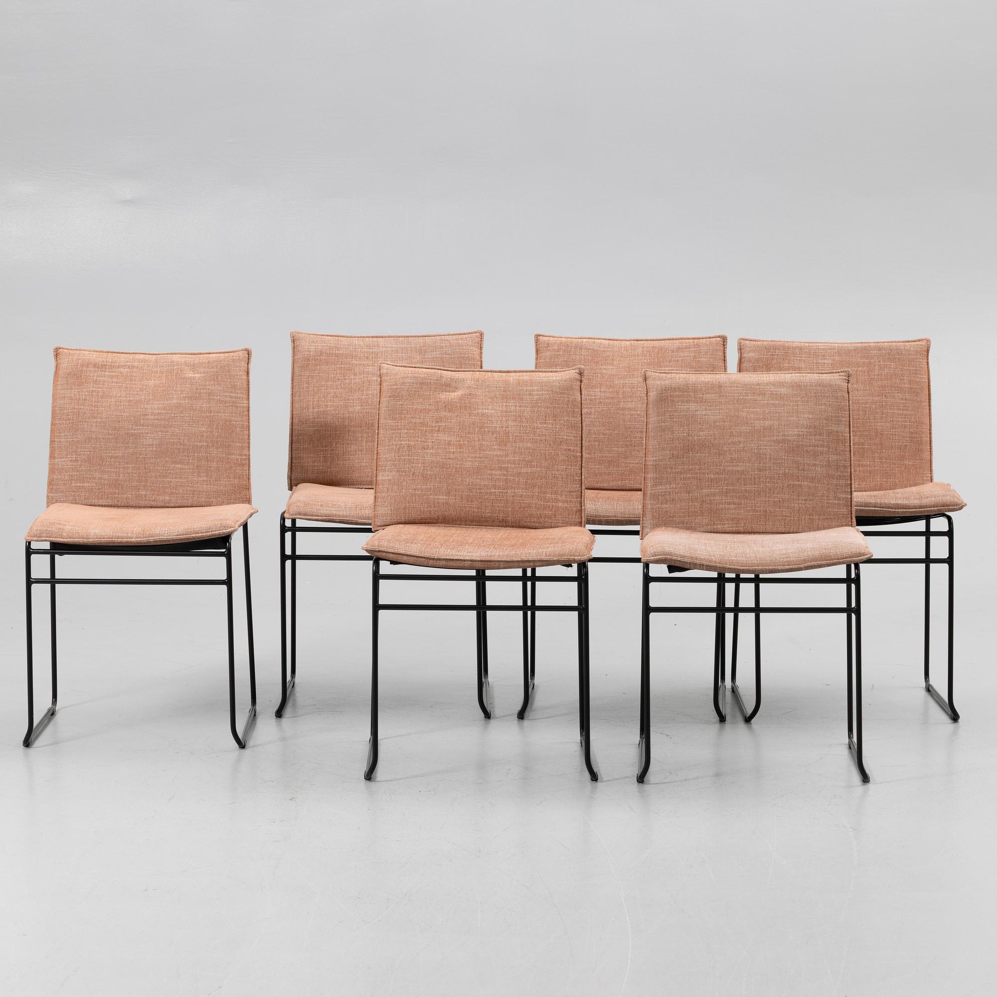 Chairs, 6, “Kyst”, contemporary production.