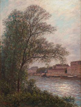 408. Per Ekström, "Landskap från Seine" (Landscape from Seine).