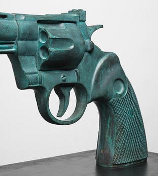 Carl Fredrik Reuterswärd, "Non Violence".