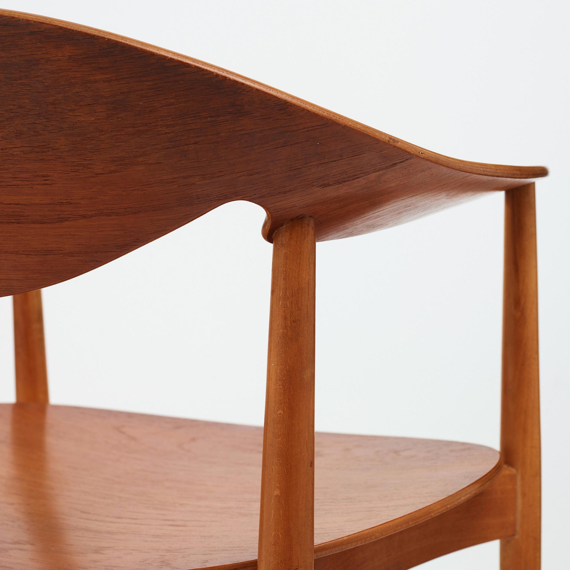 AN AKSEL BENDER MADSEN & EJNER LARSEN, "Metropolitan chair" for Fritz Hansen, Denmark 1950´s.