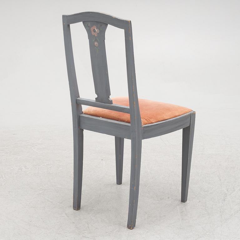 Desk and chair, first half of the 20th century.