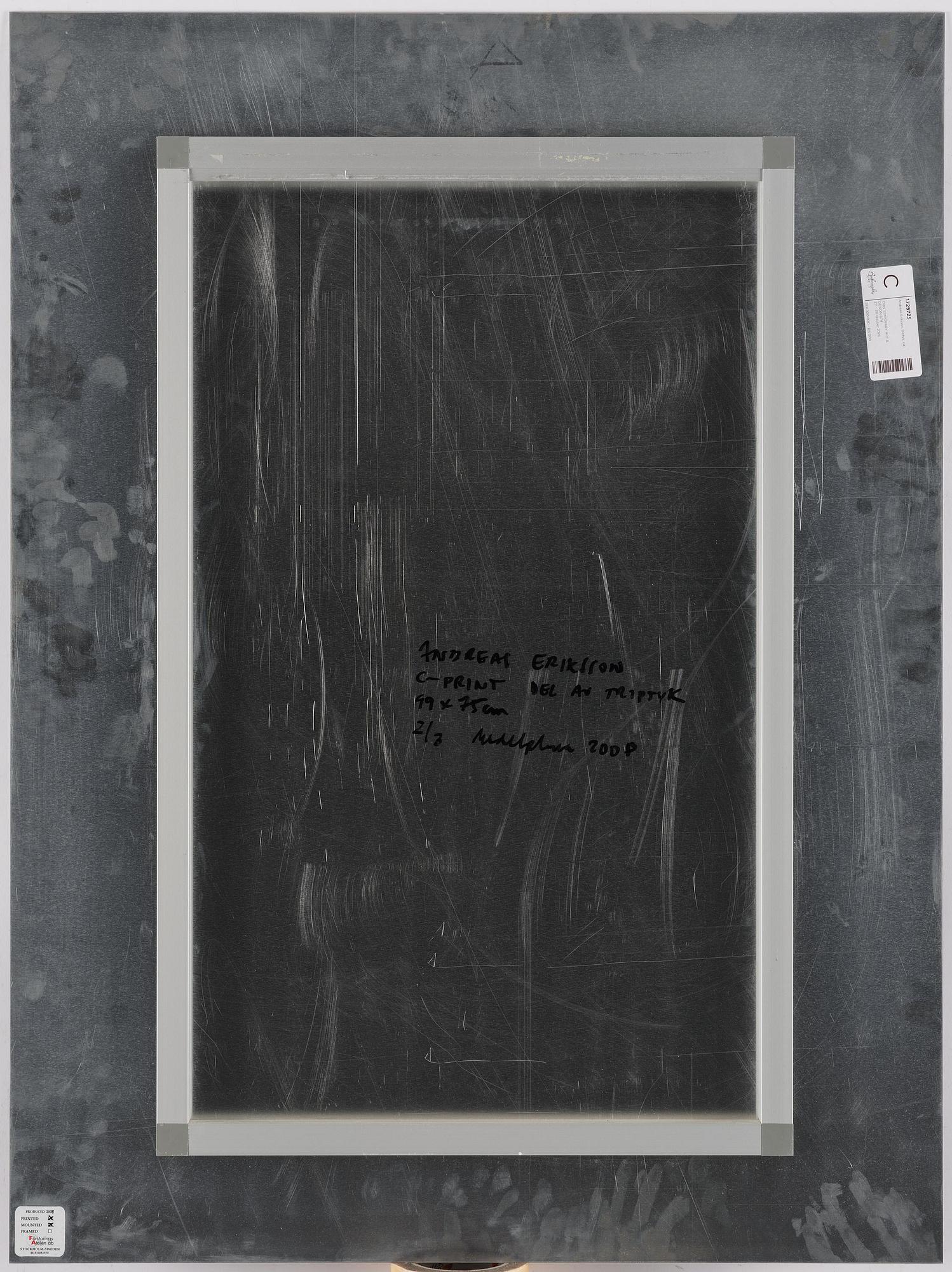 Andreas Eriksson, Untitled.
