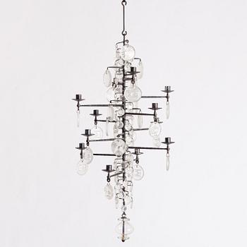 Erik Höglund, a chandelier, Boda Smide.