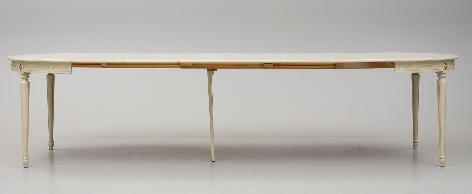 MATBORD, Gustaviansk stil, 1900-talets andra hälft.