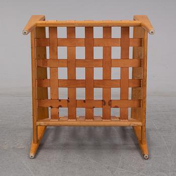 Svante Skogh, a pair of 'Bodö' oak easy chairs, AB Hjertquist & Co, Nässjö, designed in 1957.
