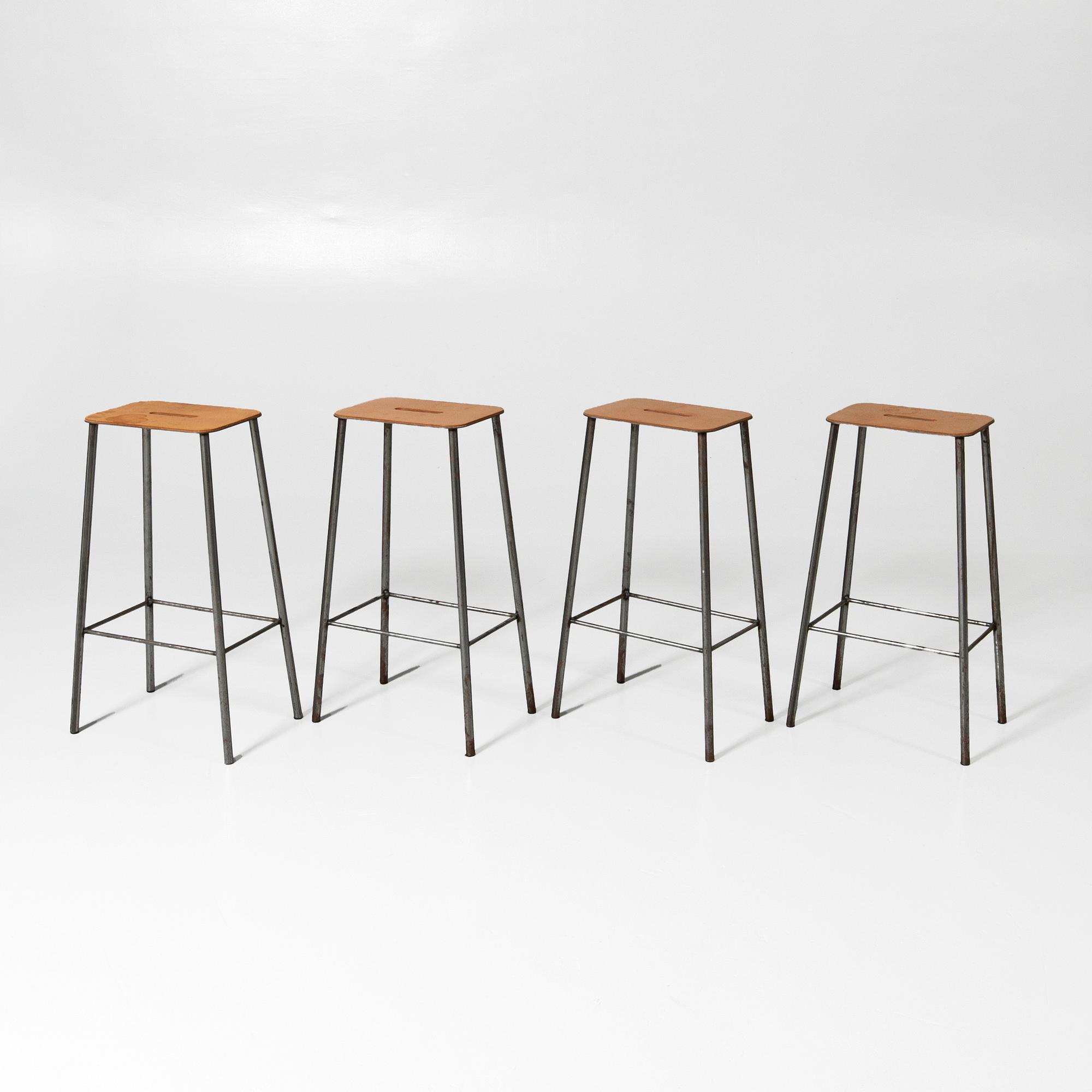 Bar stools, 4, “Adam”, Frama, Denmark, 2000s.