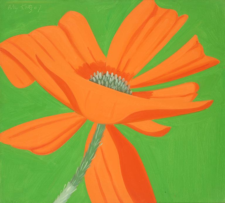 Alex Katz, "Poppy".