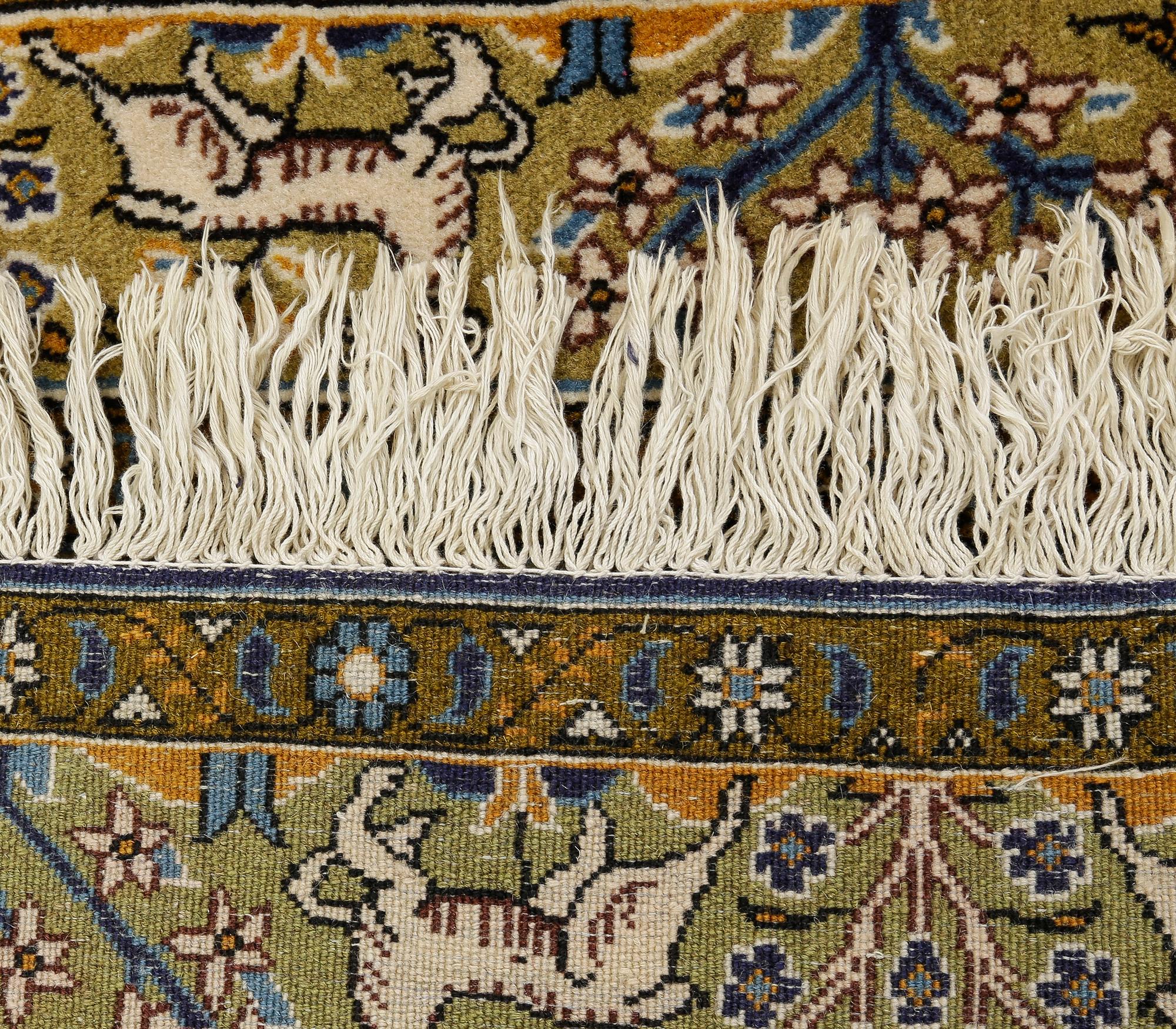MATTA, Ghom, part silk. Ca 158x106.