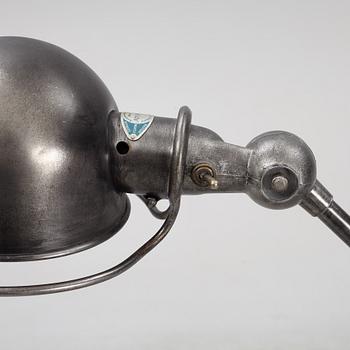 A industrial lamp, 20th century.