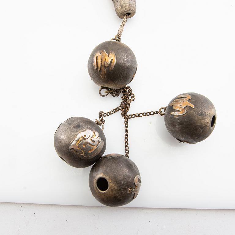 Necklace/rosary beads, 20th century.