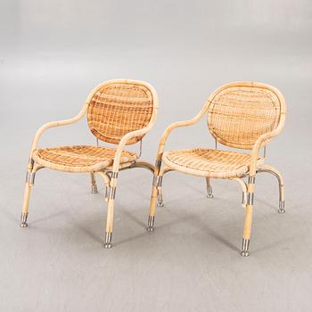 Mats Theselius, fåtöljer, ett par, "Nätön", IKEA PS. 2000-tal.