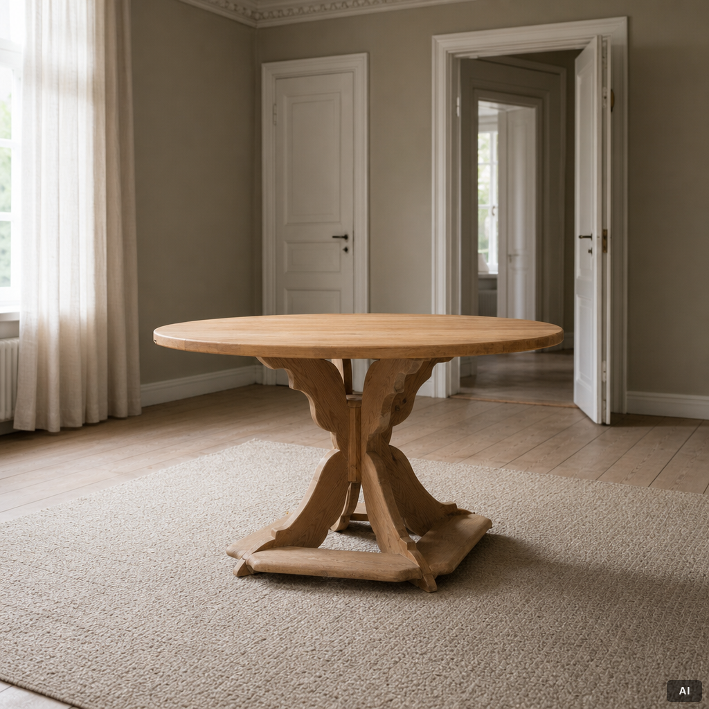 A table, Dalarna, 19th century.
