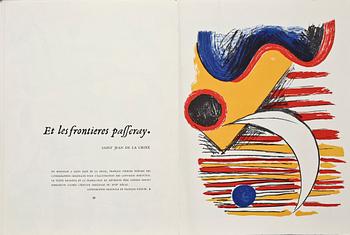 DERRIERE LE MIROIR, nummer 121 - 122, Maeght éditeur, 1960.