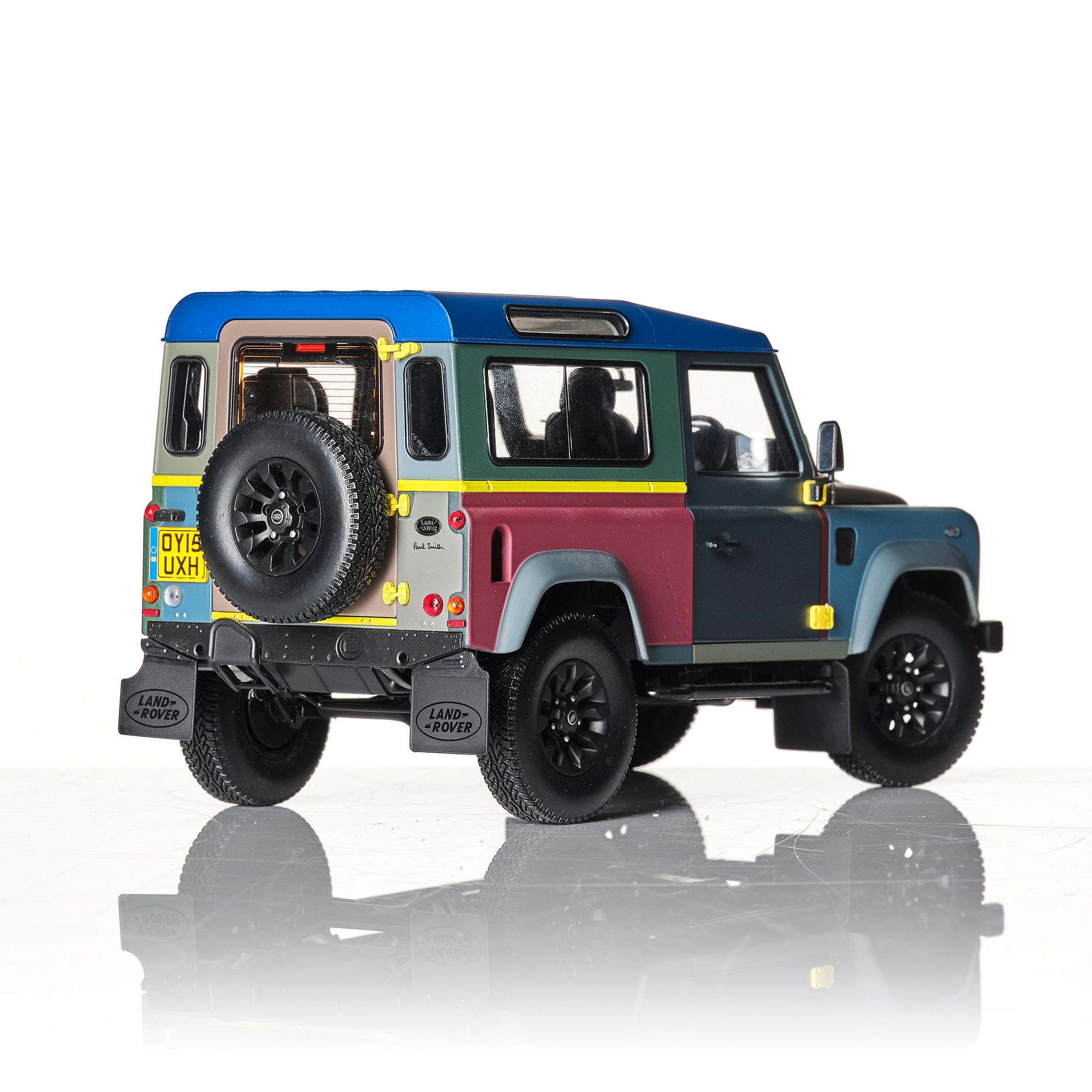 Paul Smith, a model car, Land Rover "Defender 90", Paul Smith Edition, signed by Paul Smith, Almost Real 2015.