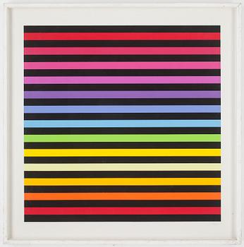 Yaacov Agam · YAACOV AGAM, serigrafi, signerad  och numrerad 171/200.
