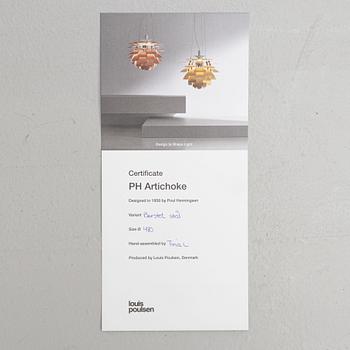 Poul Henningsen, ceiling lamp, "Artichoke", Louis Poulsen.