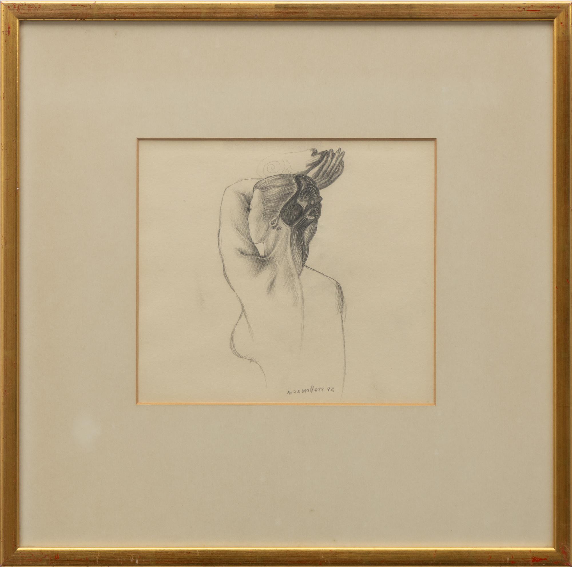 Max Walter Svanberg, Surrealistisk modellstudie.