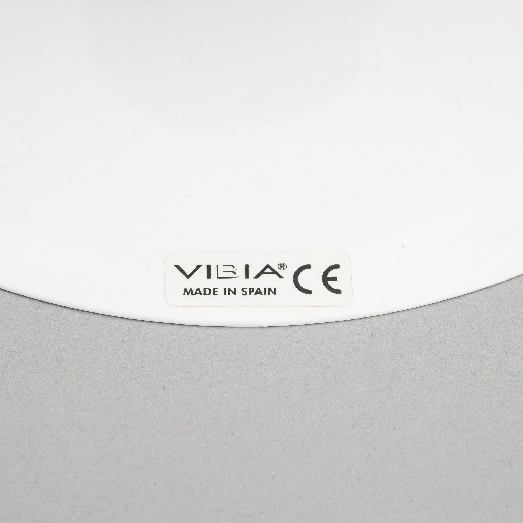 A set of four wall lamps from Vibia, Spain, 21st Century.