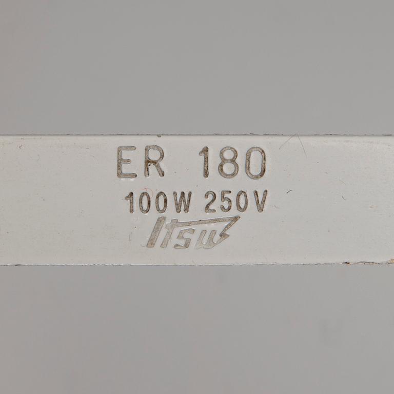An Itsu ceiling light, model ER 180, the second half of the 20th century.