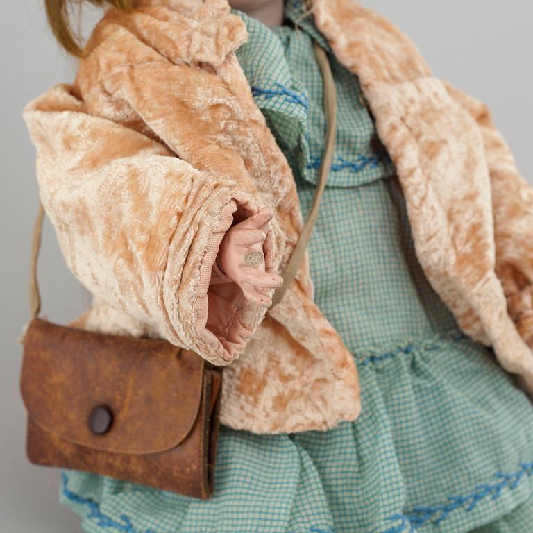 A doll by Waltershausen, Germany, early 20th century.