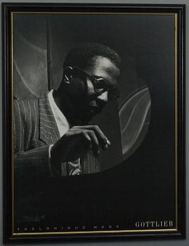 AFFISCHER, 3 st, Adolf Gottlieb, jazzaiheisia, 1900-luvun loppupuoli.