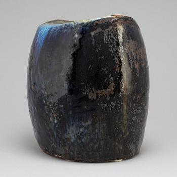 CARL-HARRY STÅLHANE, a unique stoneware stool /sculpture, Rörstrand 1966.
