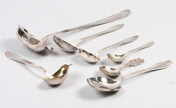 PARTI NYSILVER, ca 40 delar.