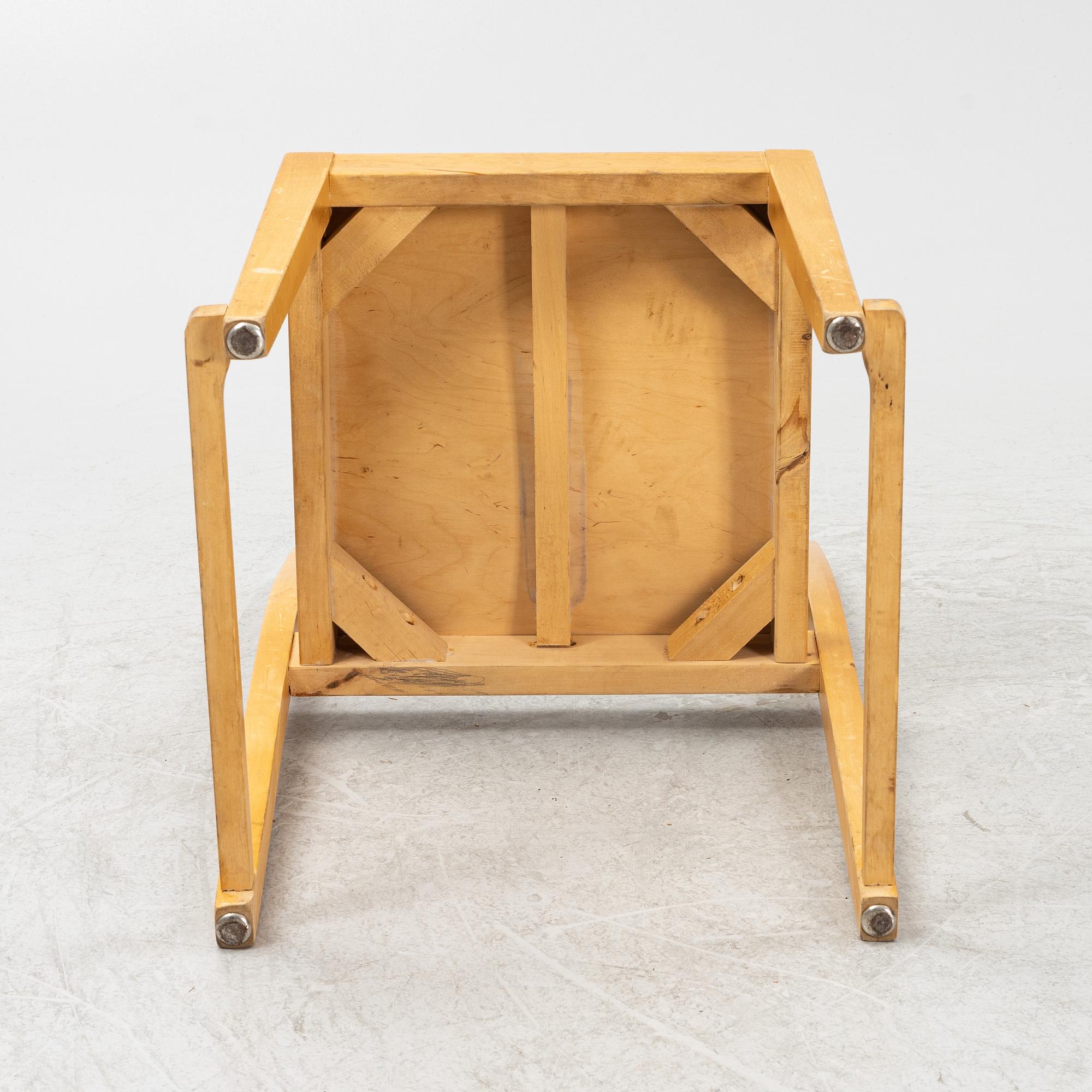 Sven Markelius, a set of six 'Orkesterstolen' chairs, mid 20th Century.