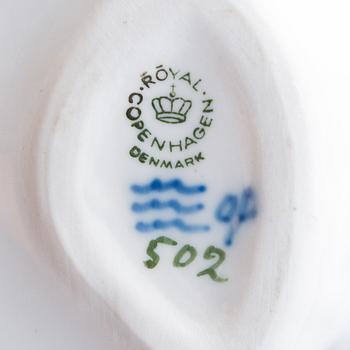 Carl Frederik Liisberg, Figurin, isbjörn 502, porslin, Royal Copenhagen, Danmark, 1985-91.