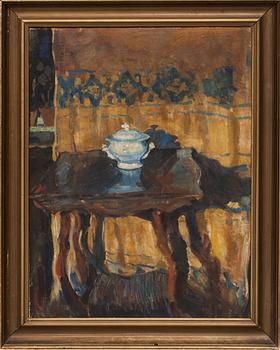 MOGENS VANTORE, oljemålning signerad och daterad 15.