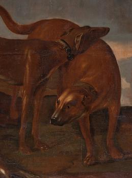 David Klöcker Ehrenstrahl, hans ateljé, "Jaktrast".