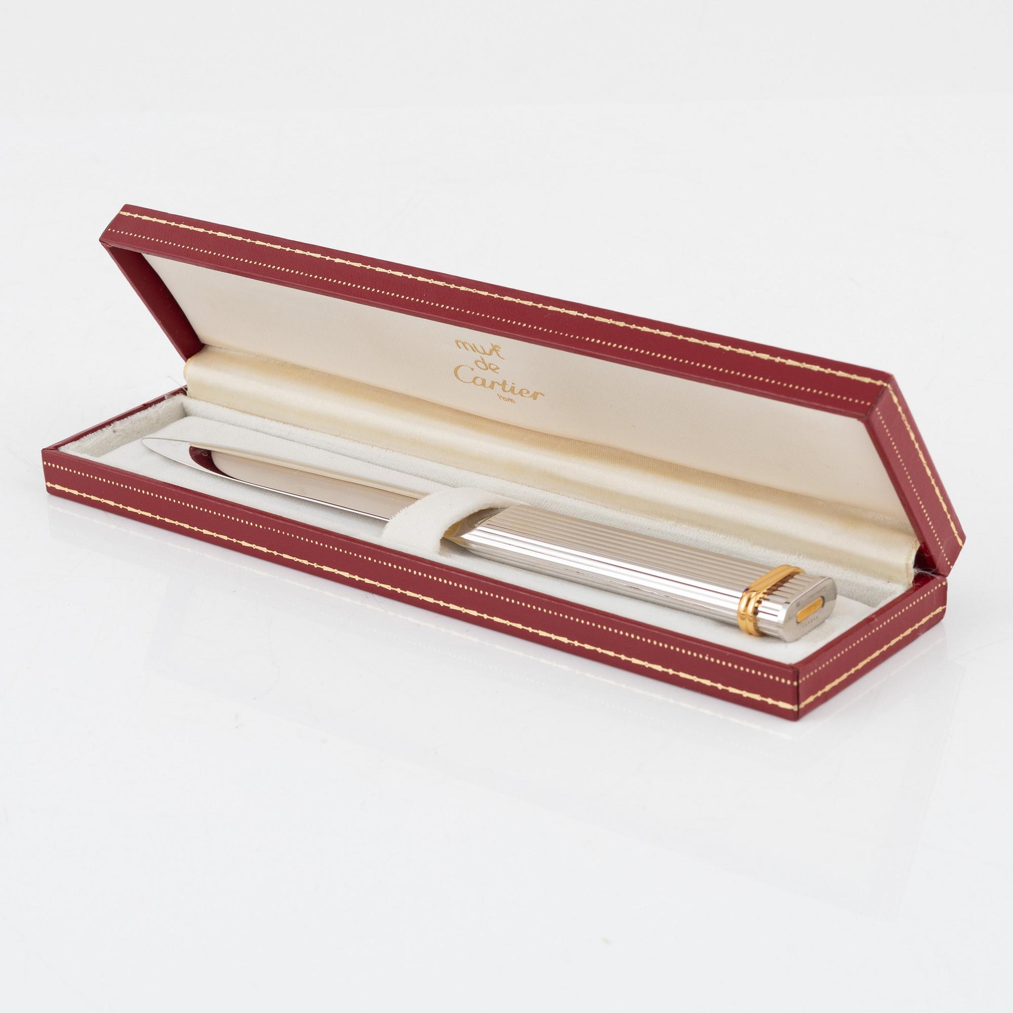 Cartier, letter opener.