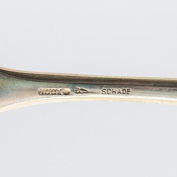 Fiskbestick 24 dlr silver Tyskland.