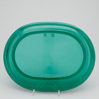 HUMMERTALLRIKAR, 15 st, grönt glas, Josef Frank, Firma Svenskt Tenn.