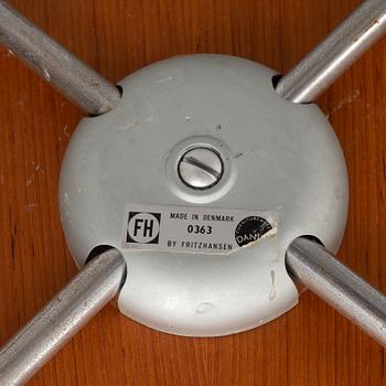 Arne Jacobsen, stolar, 4 st, "Myran", Fritz Hansen, Danmark 1963-64.