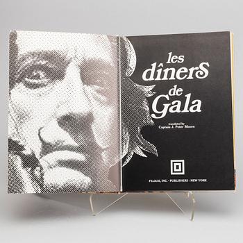 COOK BOOK "Les Diners de Gala", Salvador Dalí. Draegers, Paris, 1973.