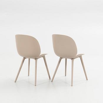 GamFratesi, chairs, 5 pcs, "Beetle Chair", Gubi, Denmark.