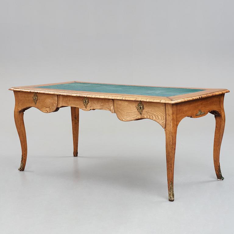 The Carl Linnaeus' writing desk. Swedish Rococo, mid 1700's.