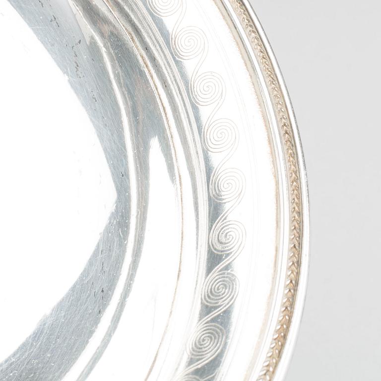 FAT PÅ FOT, nysilver, Danmark.