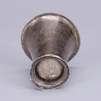 BÄGARE, silver, Pehr Blommert, Gävle 1816. Vikt 39,8 g.